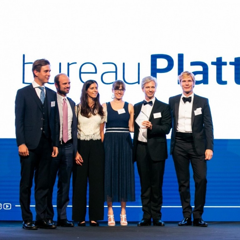 Bureau Plattner team accepts award